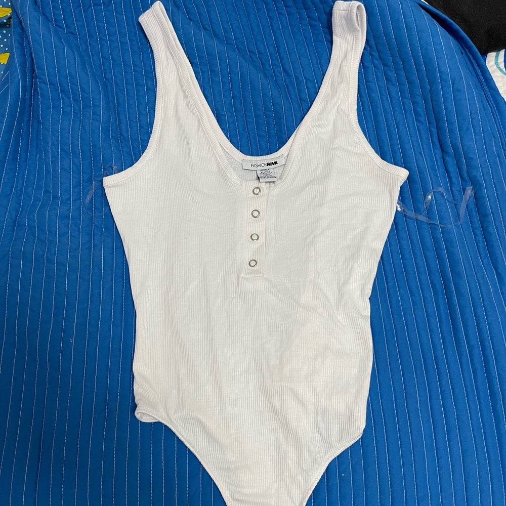 white bodysuit